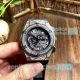 Copy Hublot Classic Fusion Silver Diamond Bezel With Blue Rubber Strap Watch (2)_th.jpg